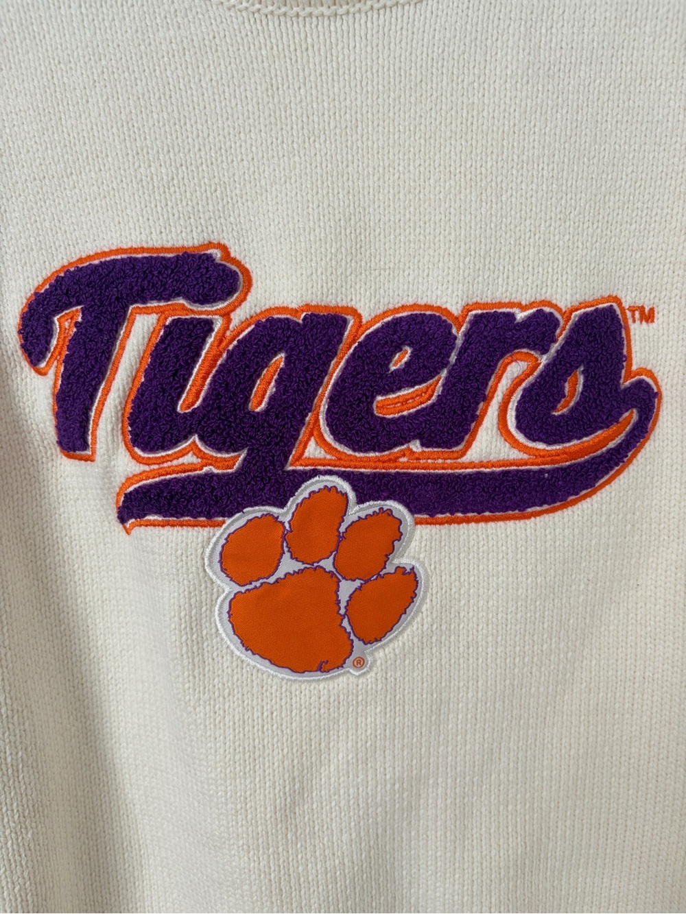 WEAR Clemson Tigers Crewneck Sweater - Picture 3 of 5